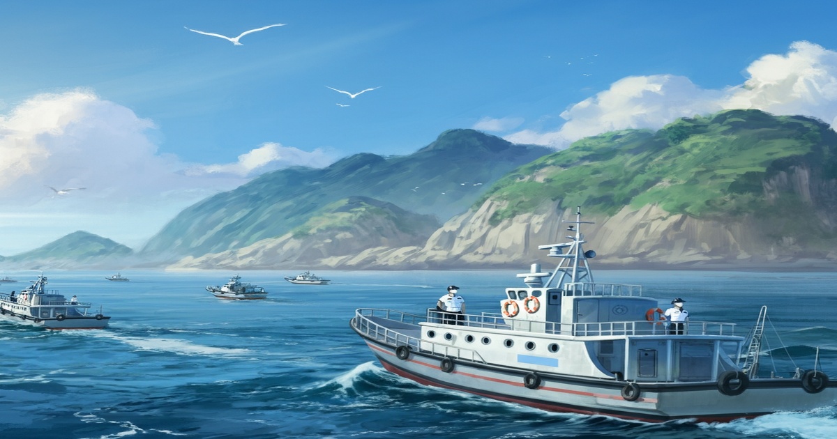 Main image to the post Fujian Coast Guard Conducts Routine Patrols near Jinmen