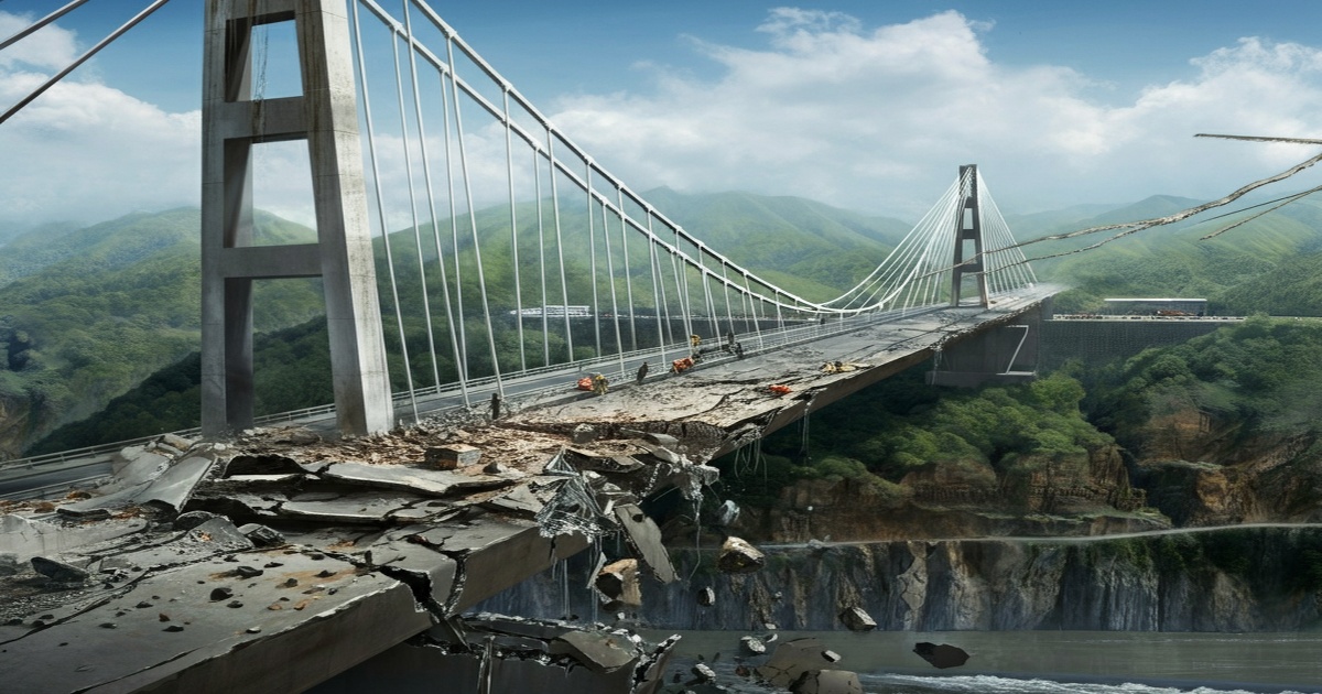 Main image to the post Suspension Bridge Collapse in Xinjiang Claims Lives, Prompts Investigation