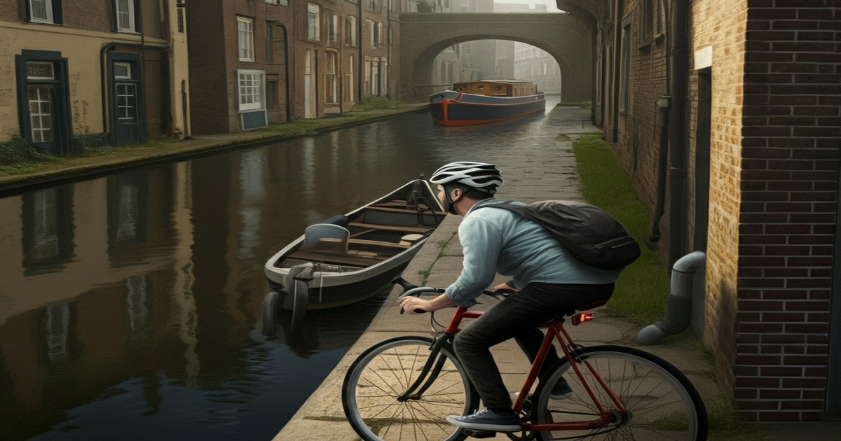 Main image to the post Cyclist Pushed into Canal, Left Traumatized and Unable to Cycle