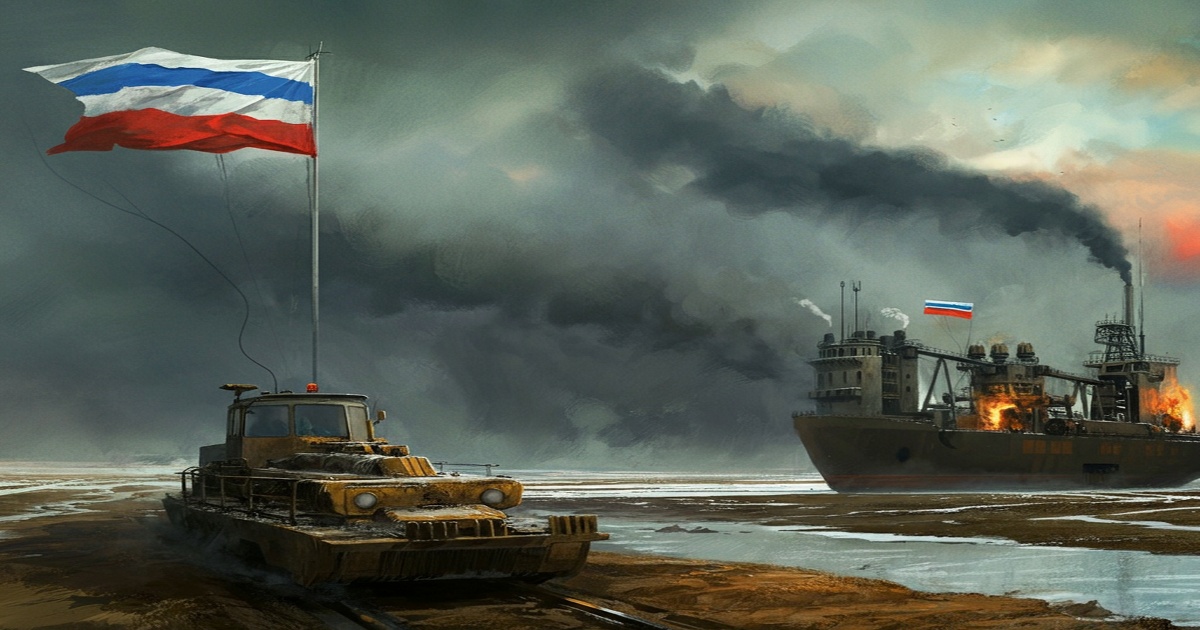 Main image to the post Russia's Lifeline in the Oil War, Fueling Conflict and Environmental Concerns