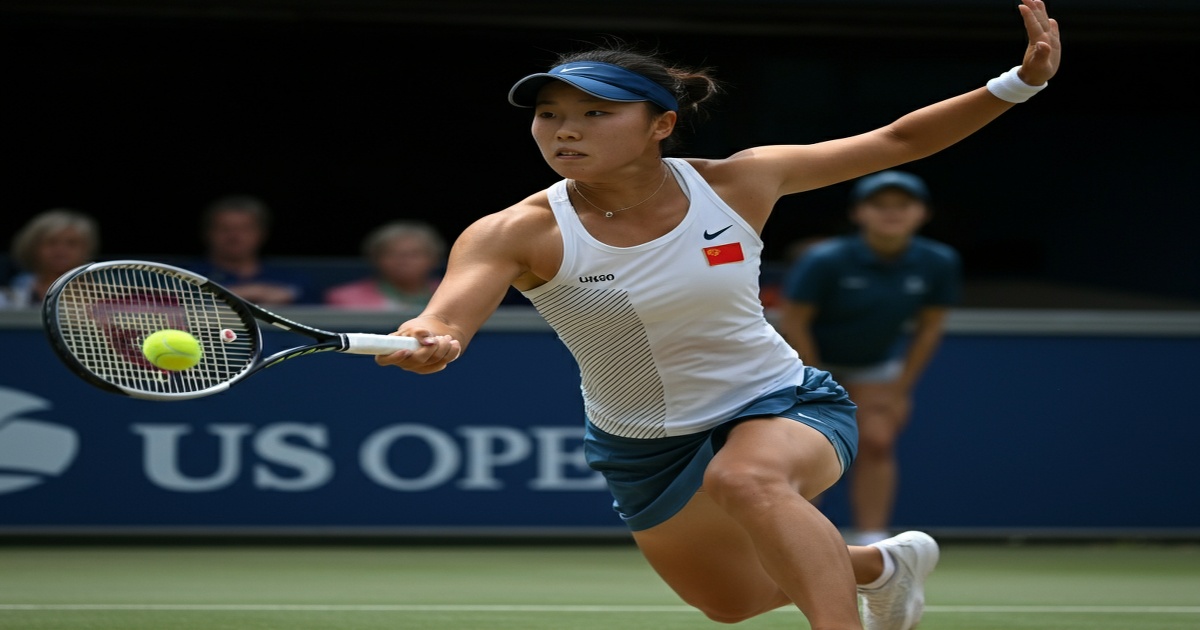Main image to the post Zheng Qinwen Withdraws from 2025 US Open Due to Elbow Injury