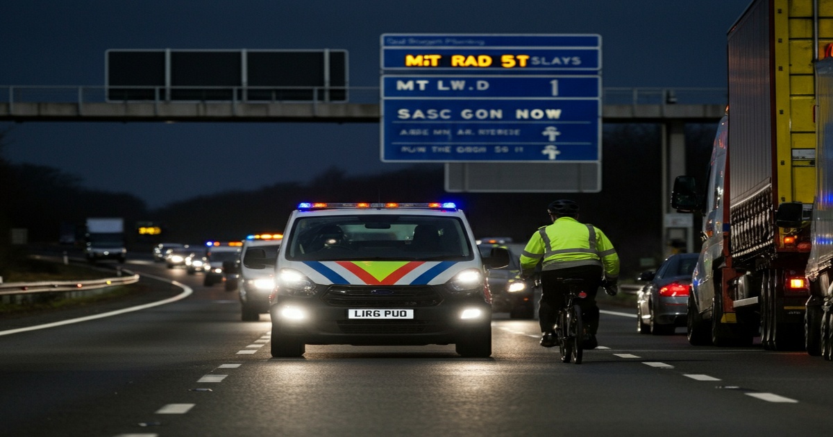 Main image to the post M1 Southbound Closed After Serious Multi-Vehicle Crash Causes Holiday Weekend Delays
