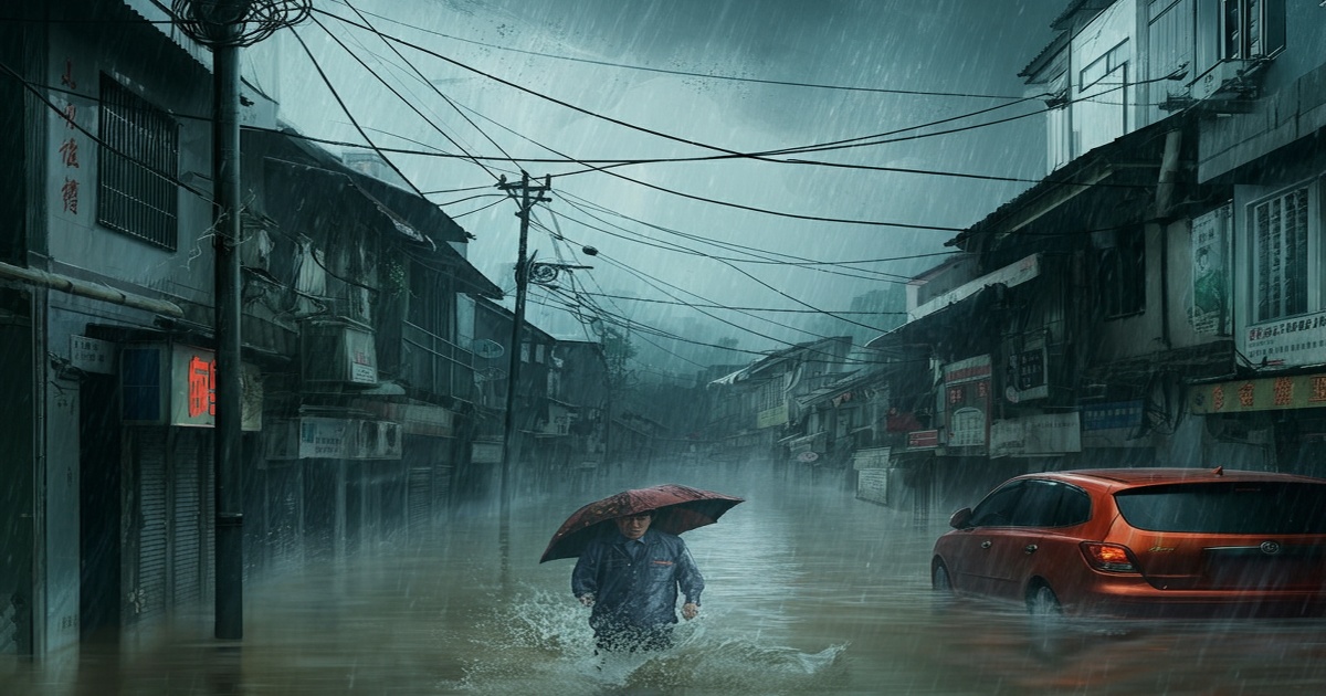 Main image to the post Record Flooding in Guangdong Province Leads to Emergency Response
