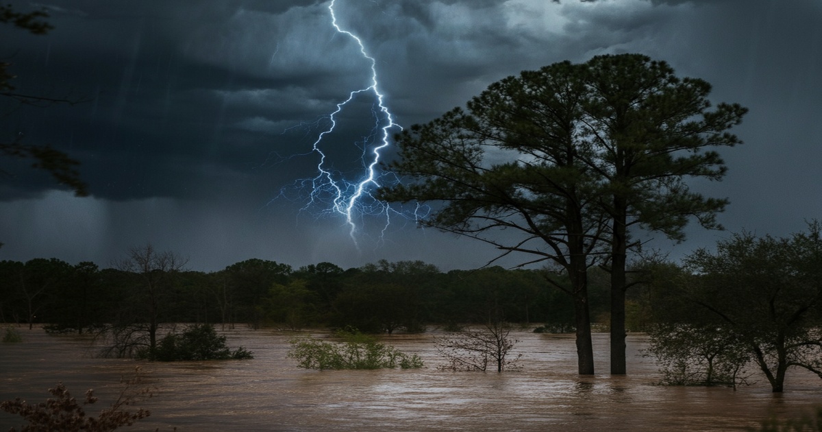 Main image to the post Oklahoma Flooding Claims Two Lives Amidst Historic Storm