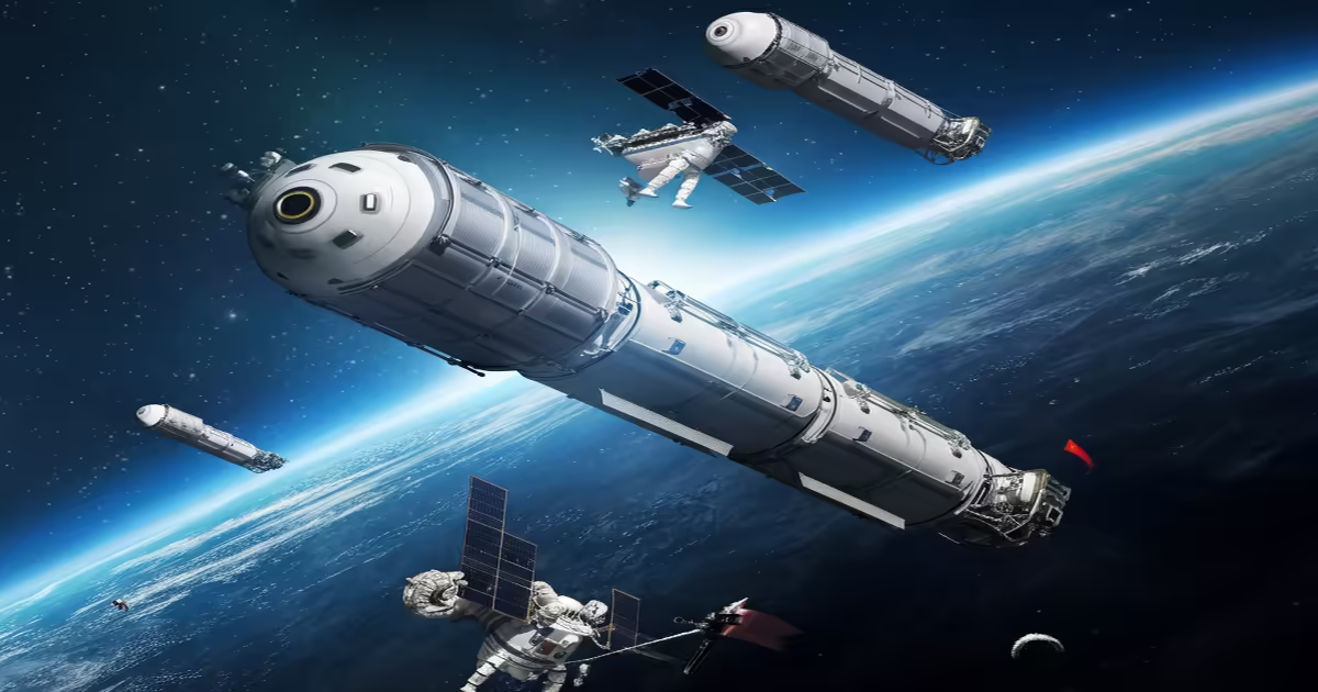 Tianzhou-9 Mission Delivers Supplies and Scientific Research to Tiangong Space Station
