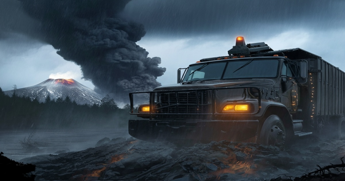 Main image to the post New Threats Emerge as Rain Brings Mudslide and Toxic Ash Risks