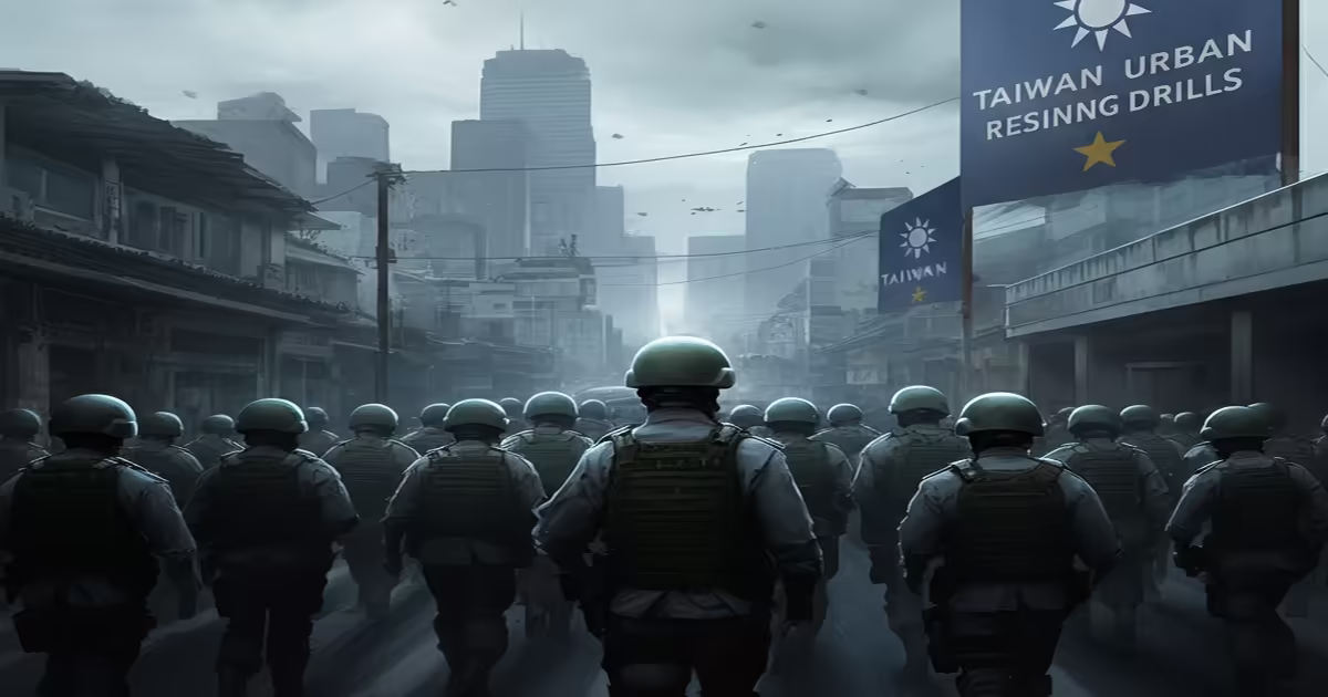 Main image to the post Taiwan Conducts Urban Resilience Drills Amidst Rising China Tensions