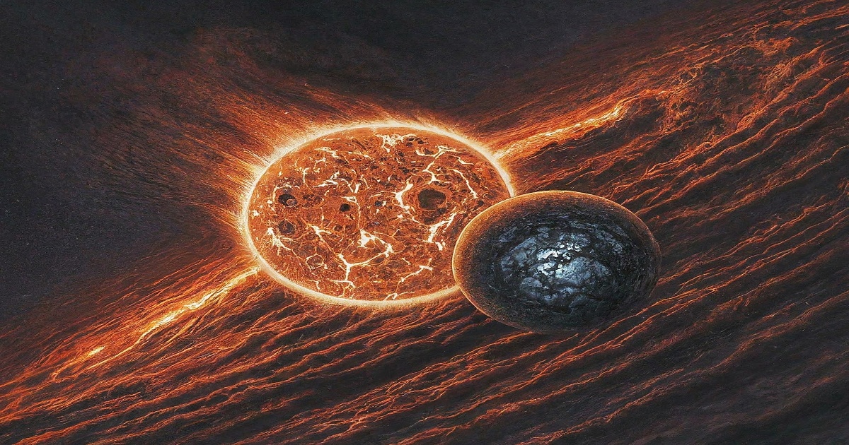 Main image to the post A World of Fire, Glass, and Rotten Eggs 64 Light-Years Away