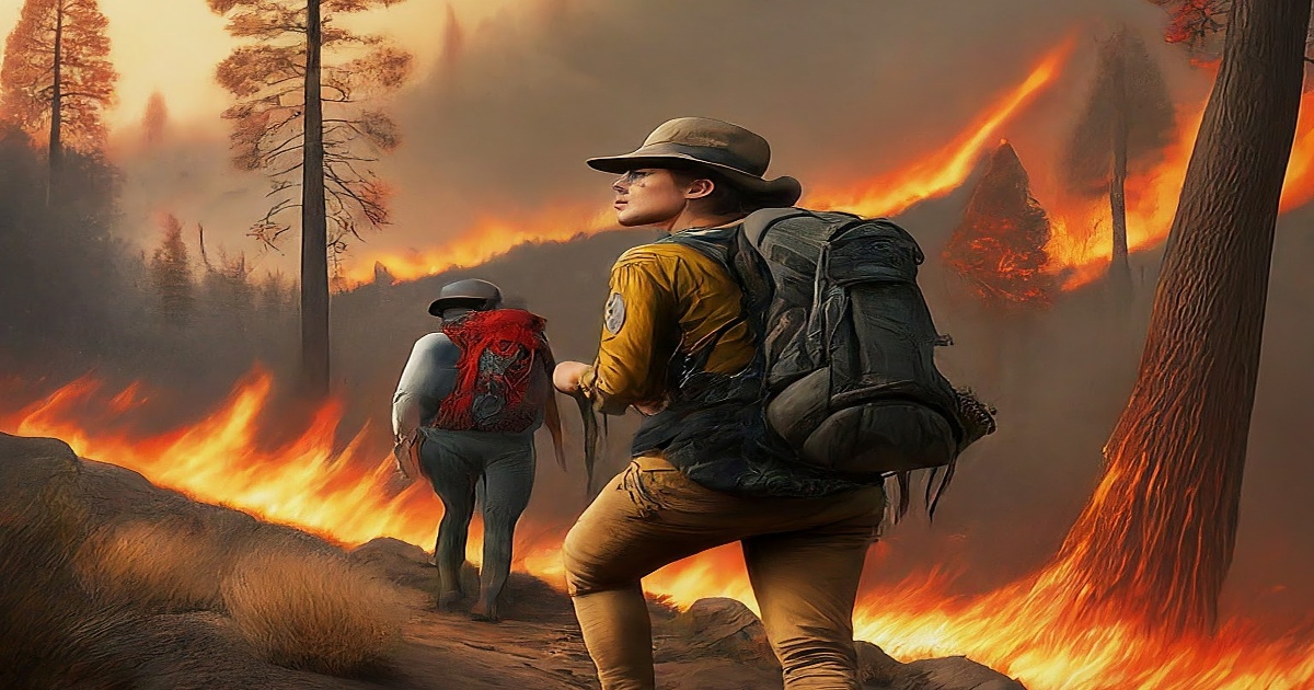 Main image to the post Hikers Rescued from California Wildfire After Being Reported Missing