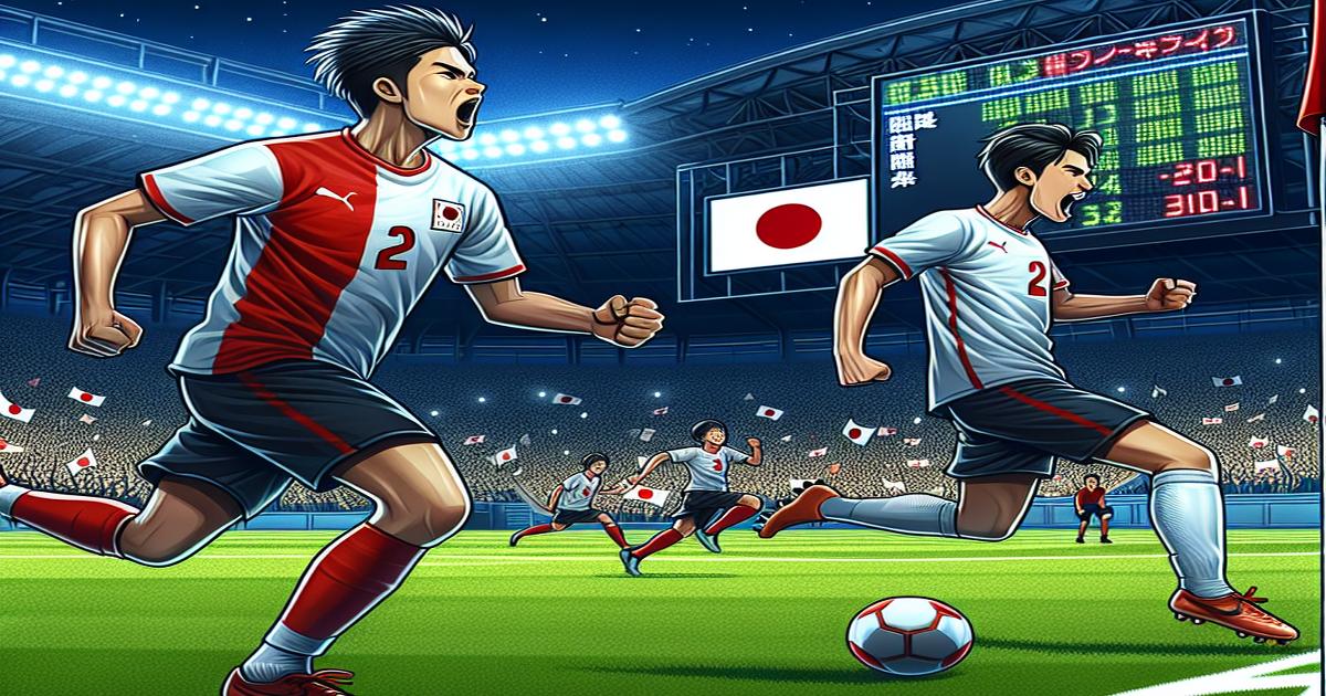 Main image to the post Japan Defeats Tunisia 2-0 in Friendly