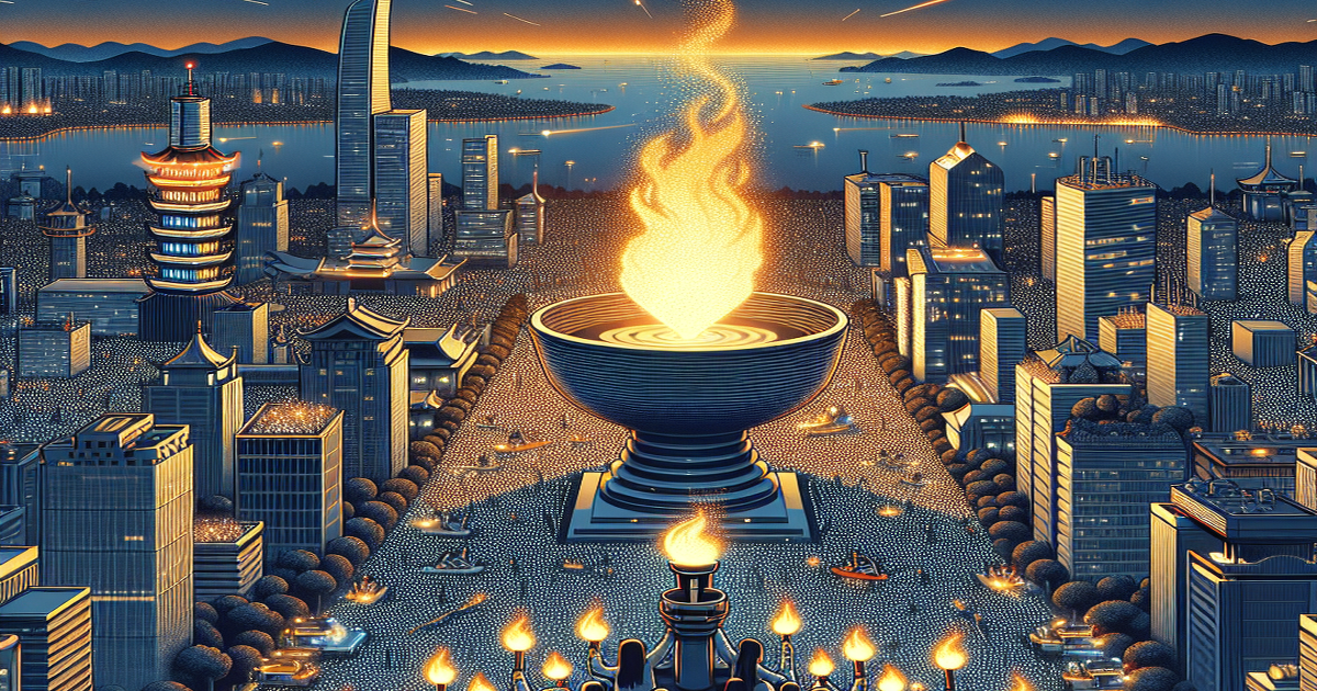 Main image to the post "Virtual and Reality Integration at the Asian Games Opening Ceremony"