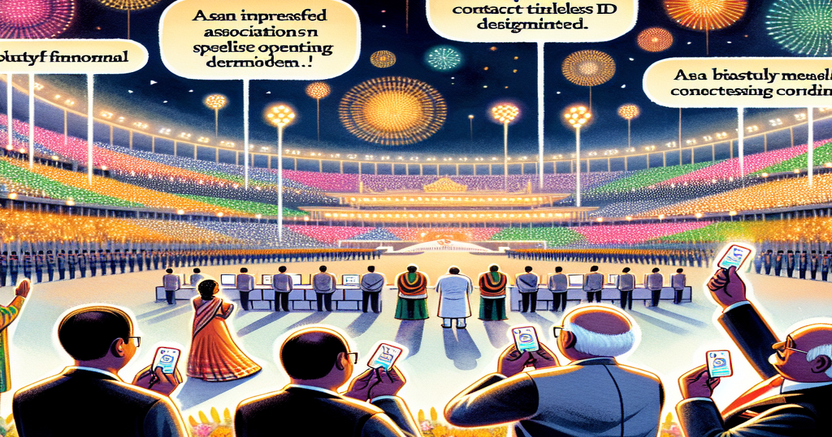 Main image to the post Impression of the Hangzhou Asian Games Opening Ceremony by Raja Randhir Singh