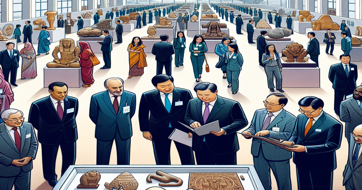Main image to the post "Thriving for a Collaborative World: 'Belt and Road' Cooperation in Cultural heritage and Archaeology Exhibition"