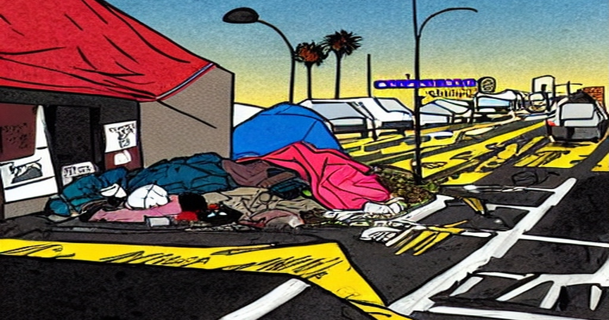 Main image to the post Fire under Los Angeles freeway prompts renewed criticism over homelessness crisis
