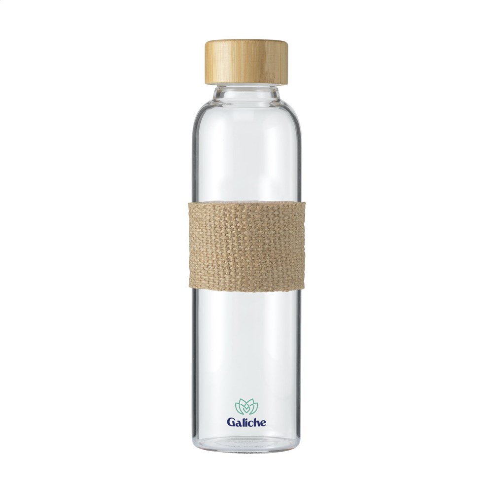 Senga Glass Bamboo 500 ml drinkfles