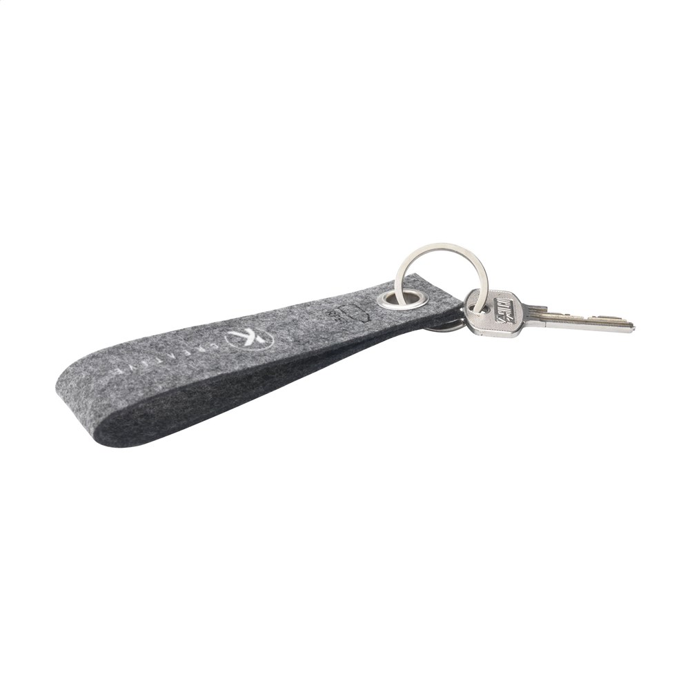 RPET Felt Keyring sleutelhanger