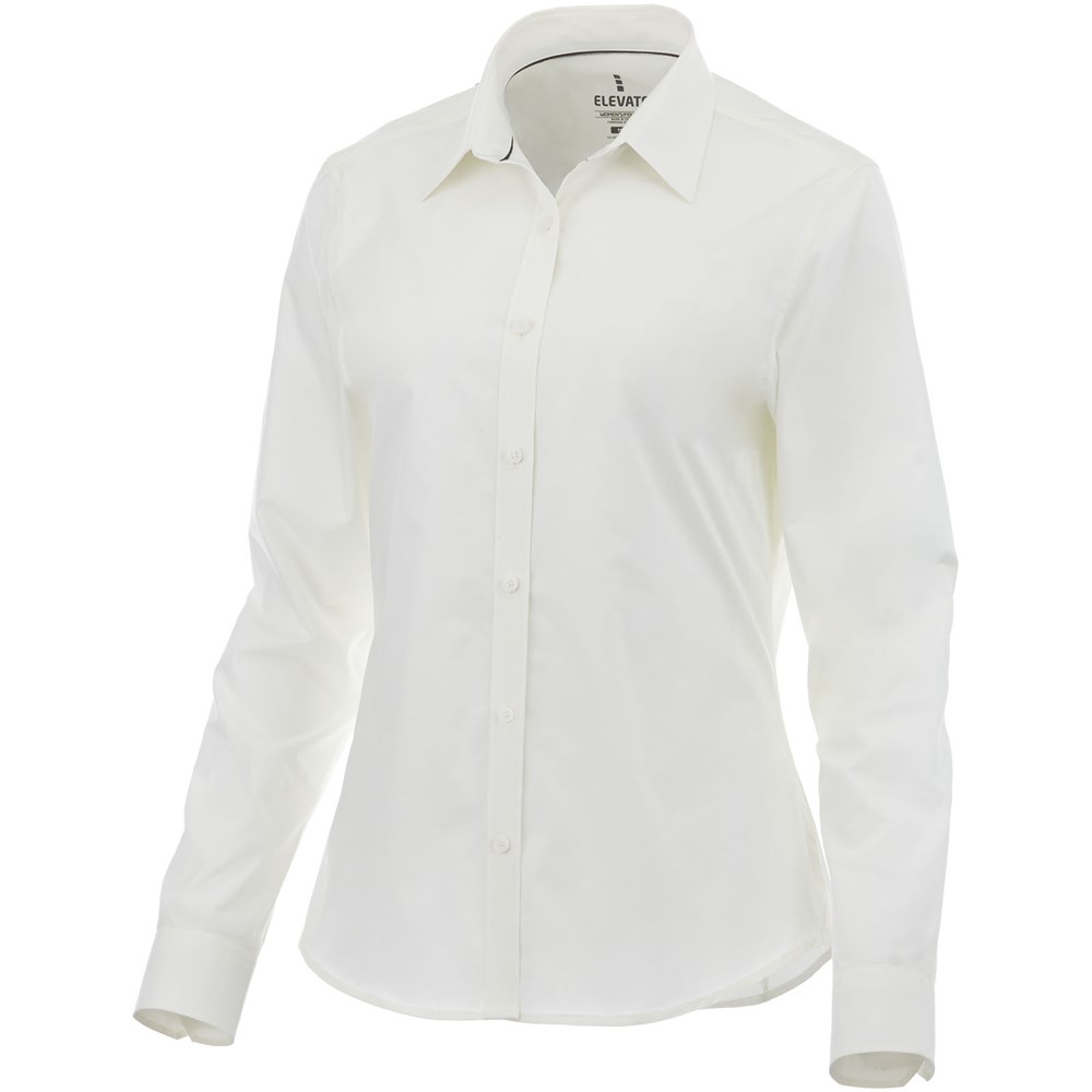 Hamell stretch dames blouse met lange mouwen