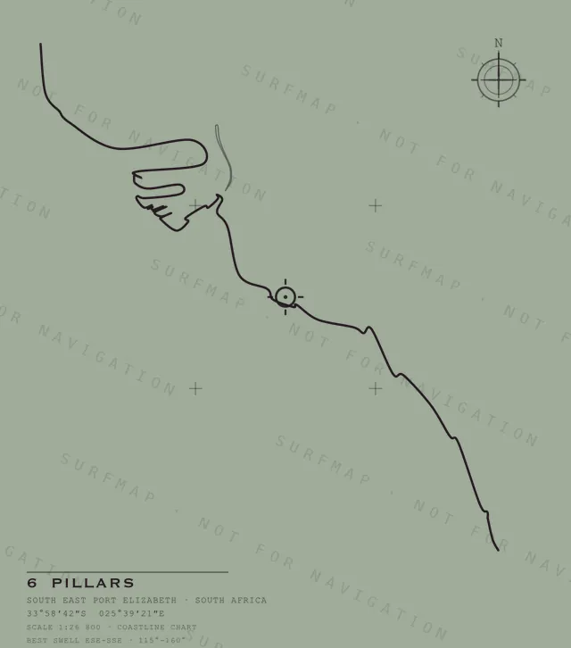 6 Pillars chart, the full artwork printed on the back