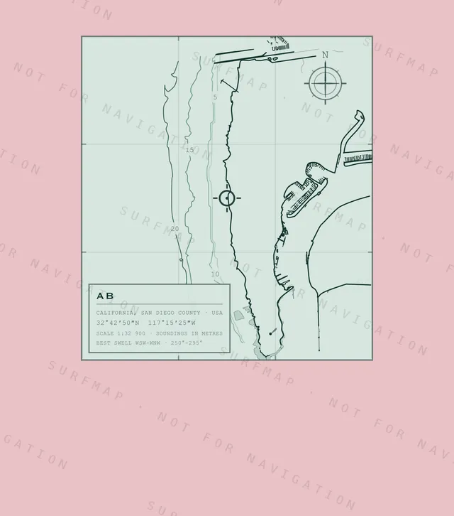 Ab chart, the full artwork printed on the back