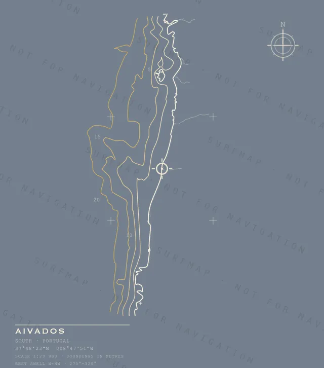 Aivados chart, the full artwork printed on the back