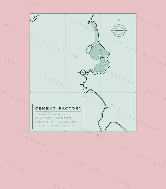 Cement Factory chart, the full artwork printed on the back