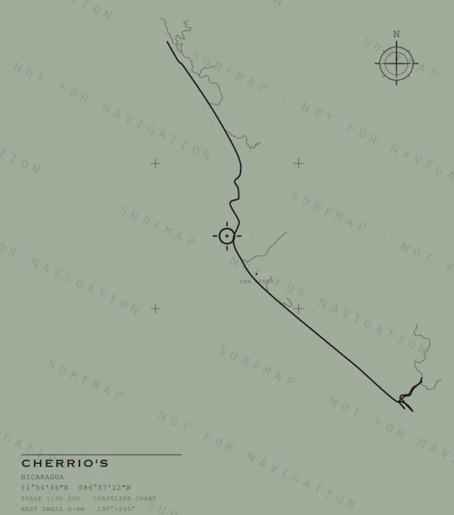 Cherrio's chart, the full artwork printed on the back