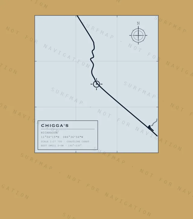Chigga's chart, the full artwork printed on the back