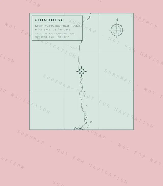 Chinbotsu chart, the full artwork printed on the back