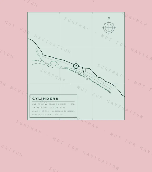Cylinders chart, the full artwork printed on the back