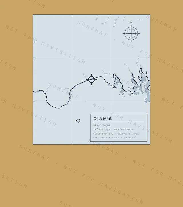 Diam's chart, the full artwork printed on the back