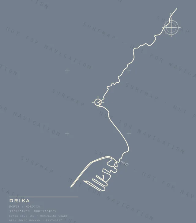 DriKa chart, the full artwork printed on the back