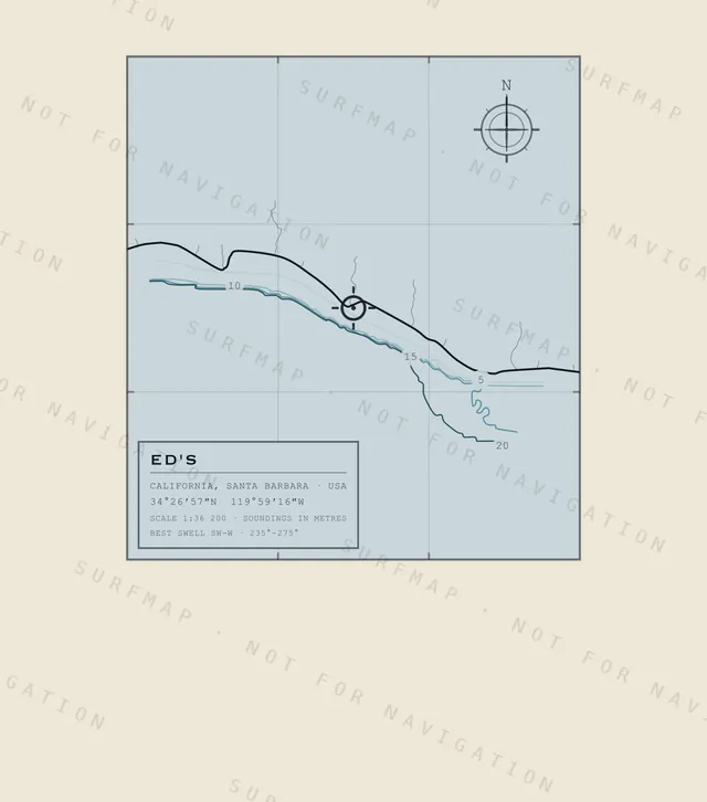 ED's chart, the full artwork printed on the back