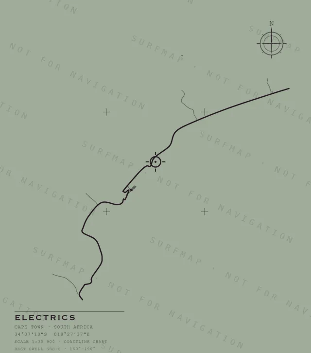 Electrics chart, the full artwork printed on the back