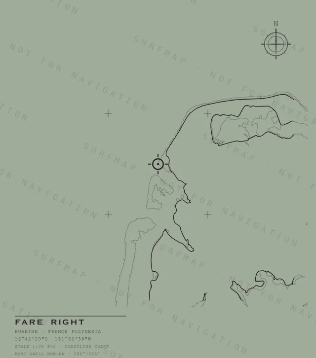 Fare Right chart, the full artwork printed on the back