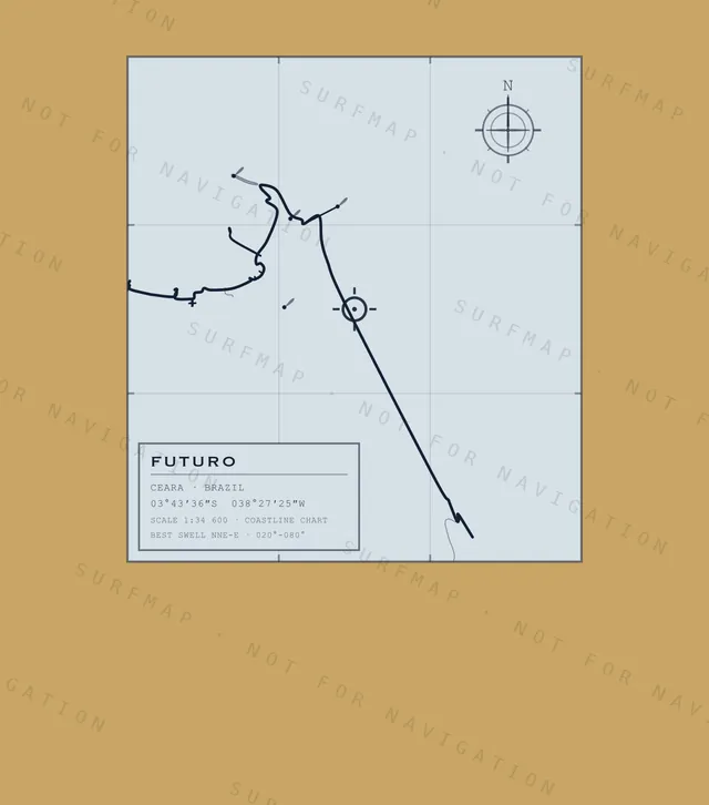 Futuro chart, the full artwork printed on the back