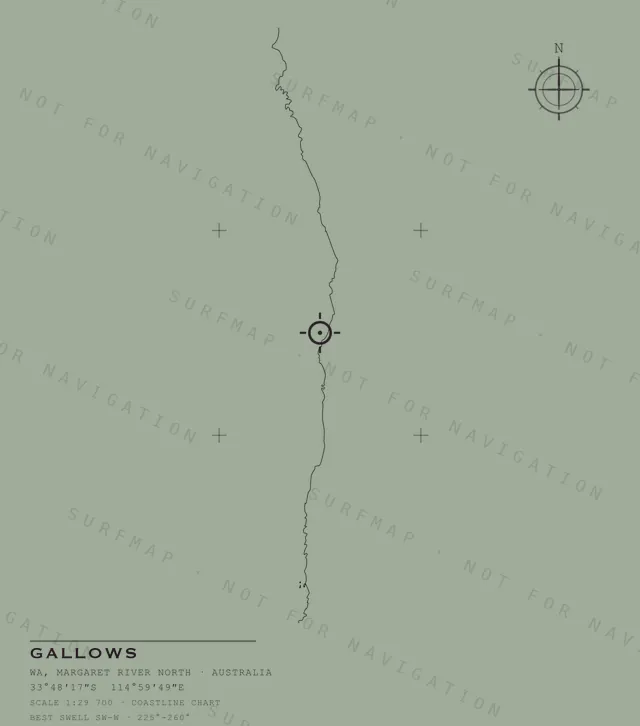 Gallows chart, the full artwork printed on the back