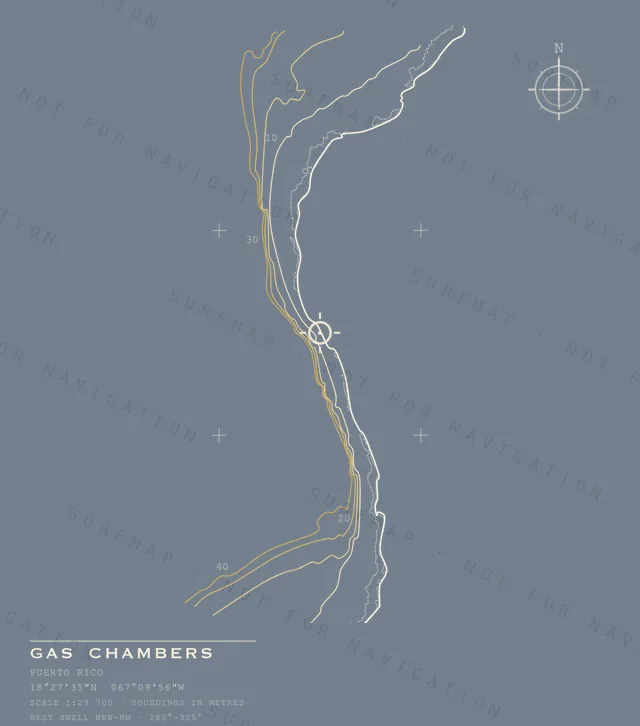 Gas Chambers chart, the full artwork printed on the back
