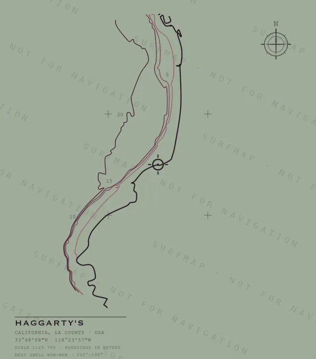 Haggarty's chart, the full artwork printed on the back