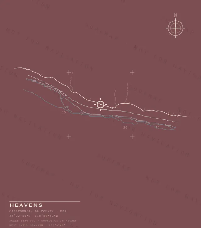 Heavens chart, the full artwork printed on the back