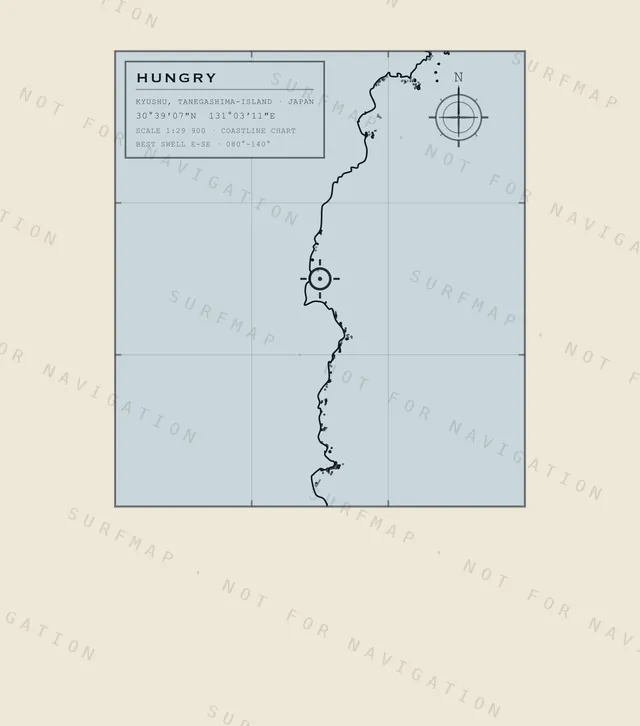 Hungry chart, the full artwork printed on the back