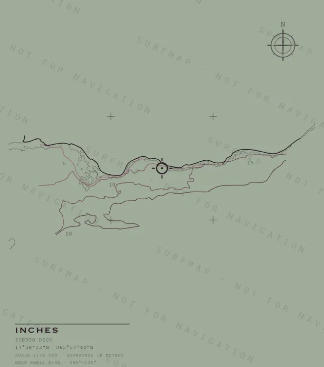 Inches chart, the full artwork printed on the back