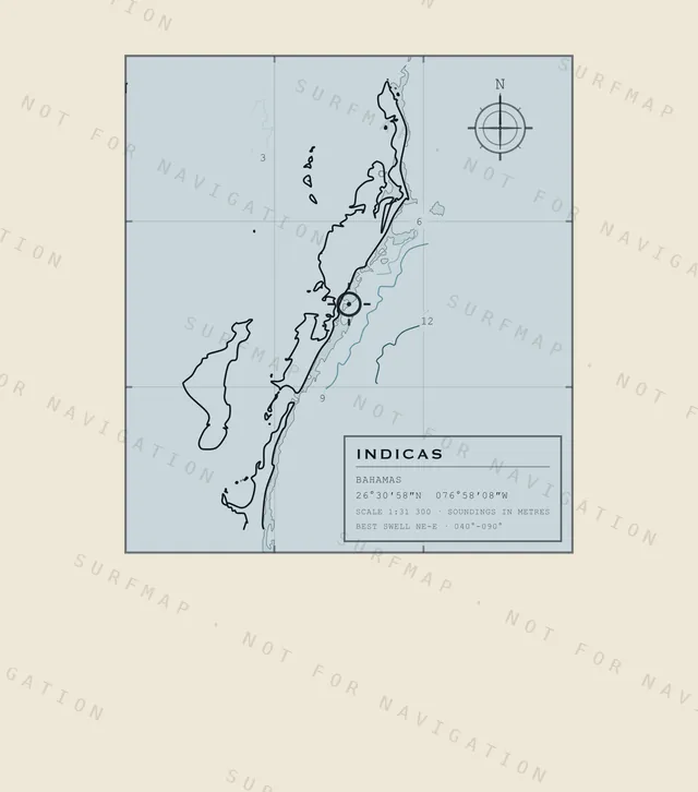 Indicas chart, the full artwork printed on the back