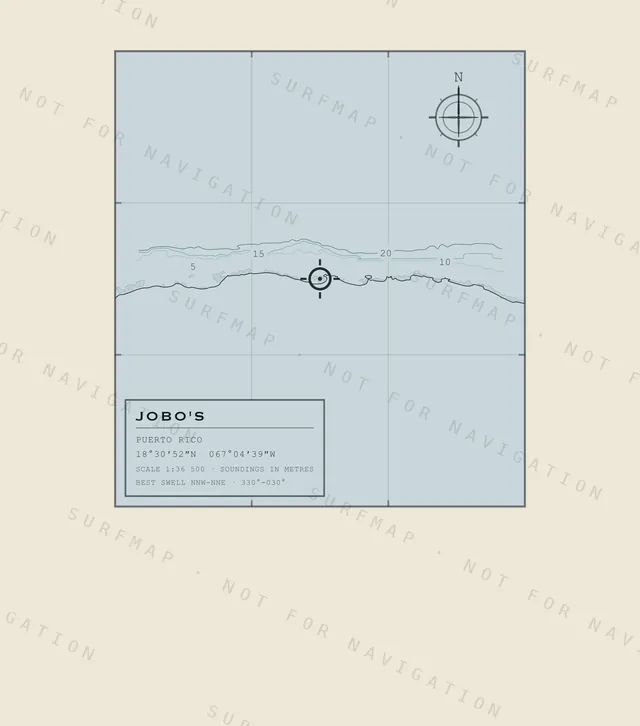 Jobo's chart, the full artwork printed on the back