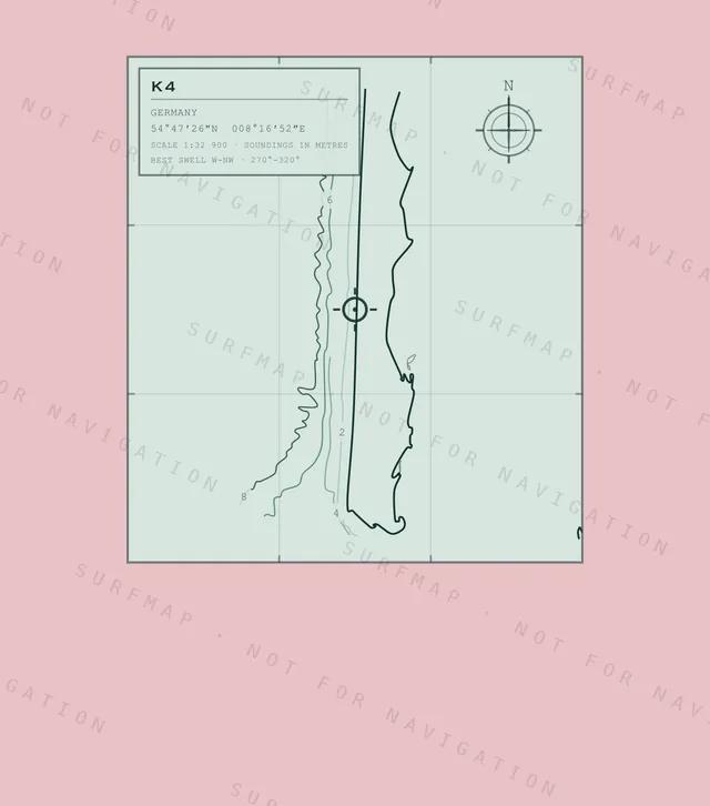 K4 chart, the full artwork printed on the back