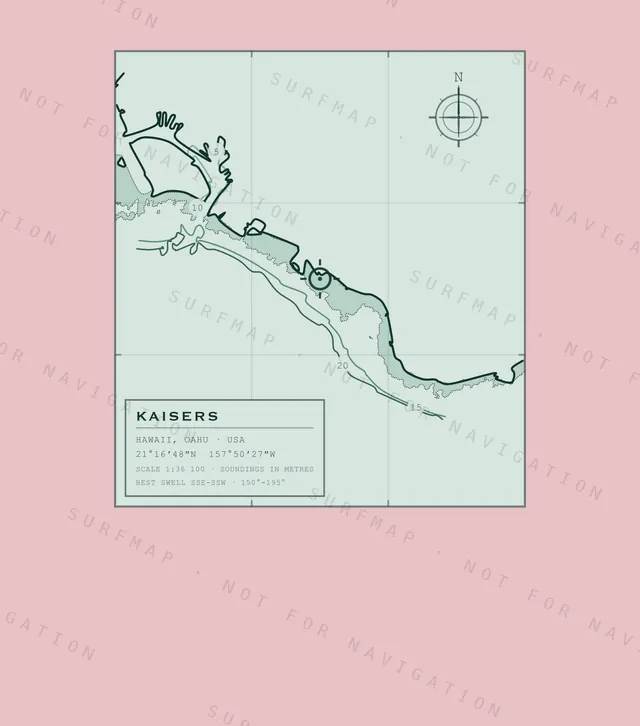 Kaisers chart, the full artwork printed on the back