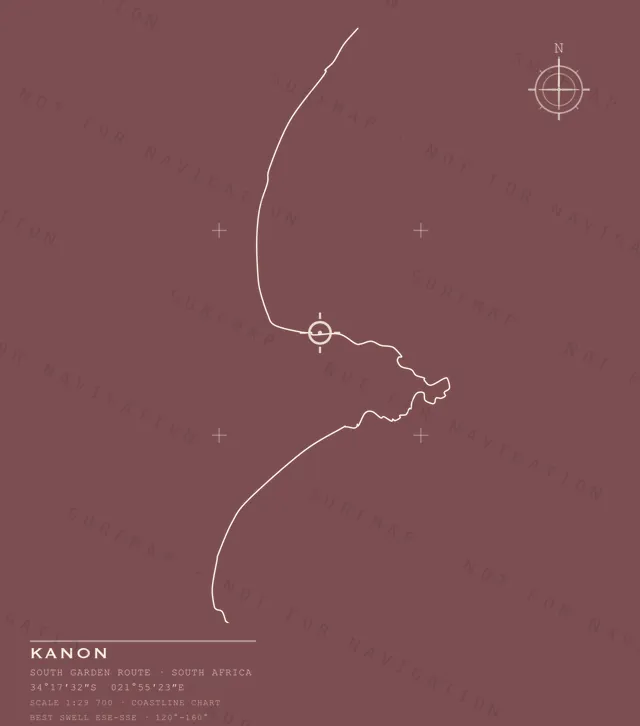 Kanon chart, the full artwork printed on the back