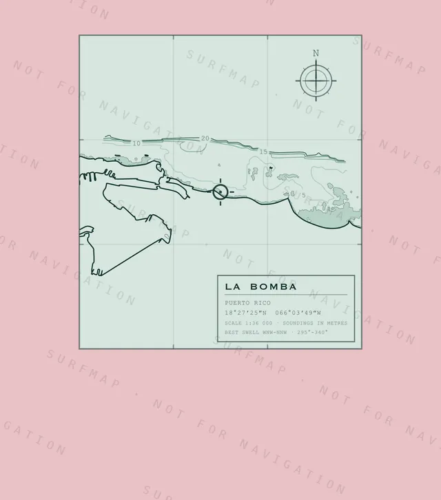 La Bomba chart, the full artwork printed on the back