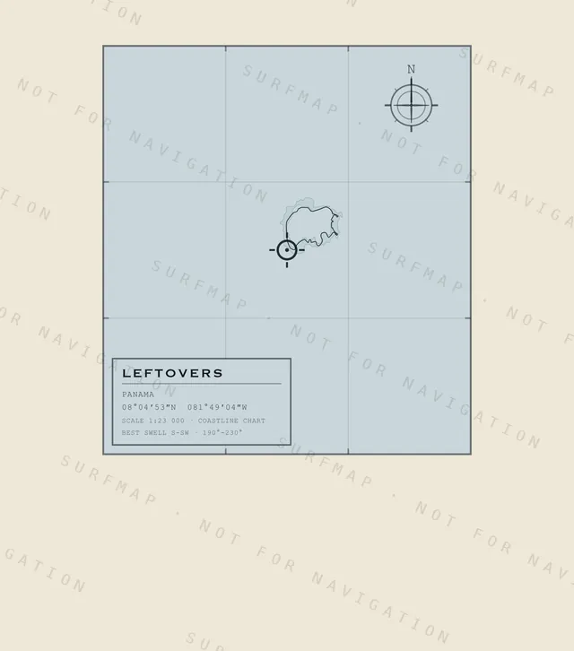 Leftovers chart, the full artwork printed on the back