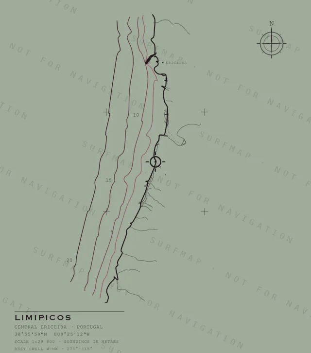 Limipicos chart, the full artwork printed on the back