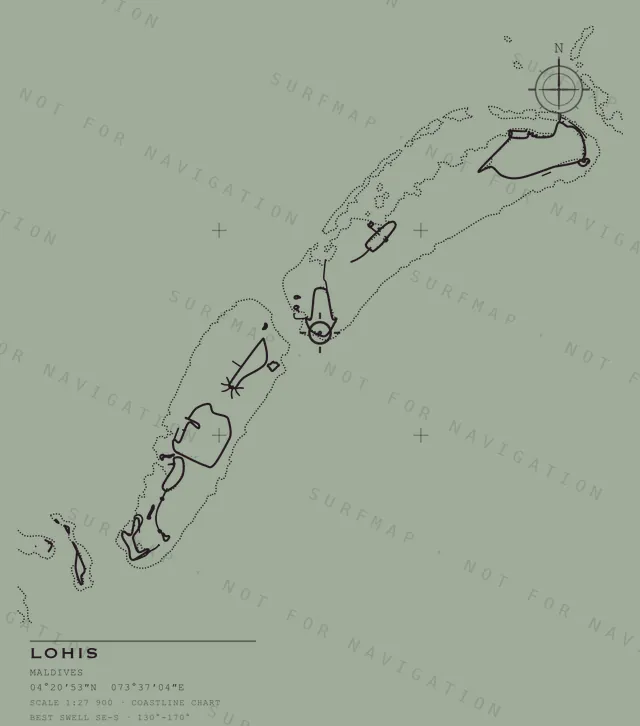 Lohis chart, the full artwork printed on the back